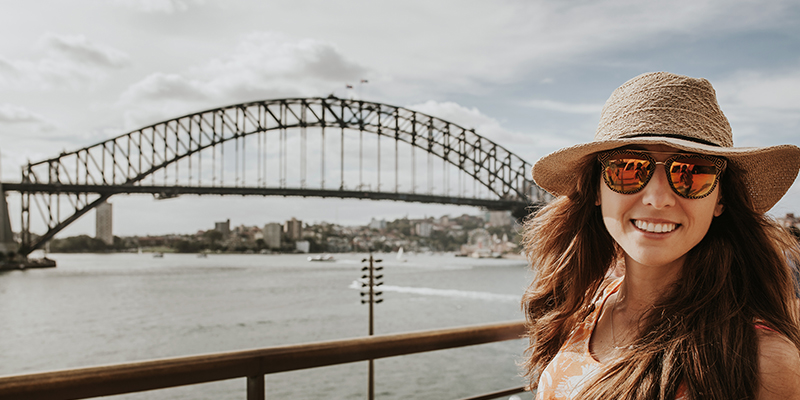 Cầu cảnh Sydney là một trong những biểu tượng huyền thoại của nước Úc.